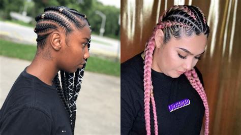 Braided hairstyles are in style and versatile.braids, why do we love them so much? Top 40 Feed In Braid Styles For 2020 - Fashions Trendy