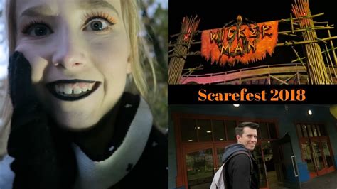 Alton Towers Scarefest 2018 We Lost The Car Esme Hill Youtube