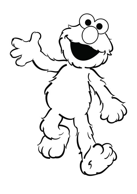 Thin icing slightly with water; Sesame street to print for free - Sesame Street Kids ...