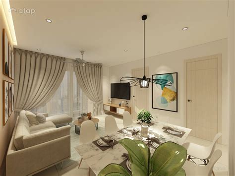 Minimalistic Living Room Condominium Design Ideas And Photos Malaysia
