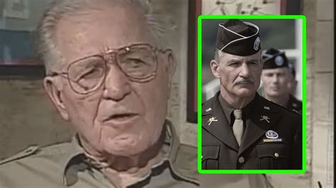 major dick winters on col sink band of brothers youtube