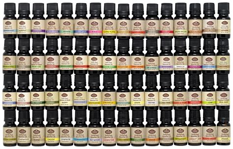 Mega Aromatherapy Box Set Essential Oil Kits And T Sets Natural Essential Oil Products By