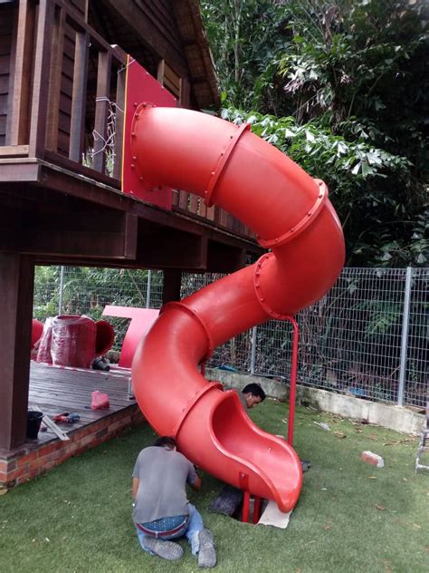 Playground Plastic Spiral Slide Vision Playground