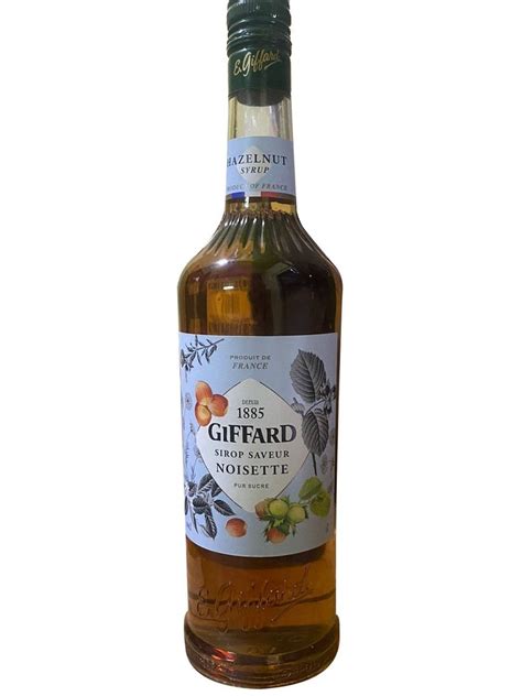 1 Liter Giffard Hazelnut Syrup At Rs 1000 Bottle Fruit Syrups In