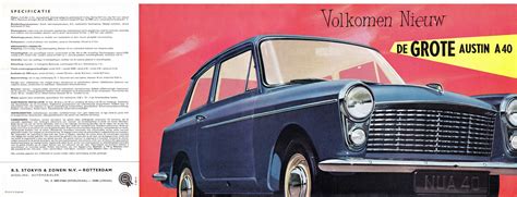 1959 Austin A40 Brochure