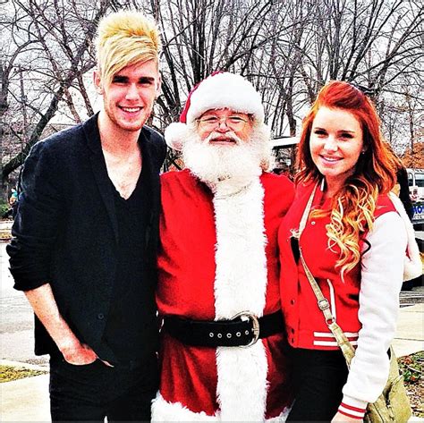 Colton Dixon Annie And Santa Ae He Took Her To See Santa That Is