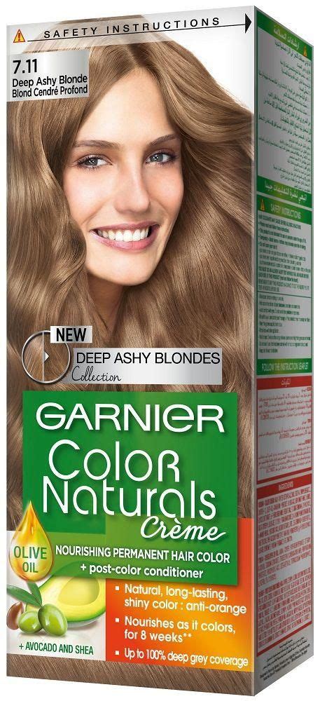 A gorgeous mix of warm and cool balayage tones, caramel latte has a blend of ash, dark chocolate and auburn, with honey blond hints cascading down the lengths. Garnier Color Naturals 7.11 Deep Ash Blonde Hair Color ...