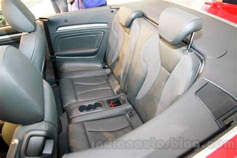 Audi A3 Cabriolet Rear Seats Launched
