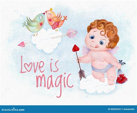 Cupid Angel Of Love Silhouette Symbol Of Love Valentines Day Clip Art