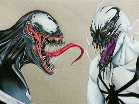 Venom Vs Antivenom By Tristantemplar On Deviantart