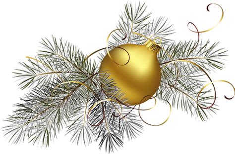 Gold Christmas Decoration Png Png Play