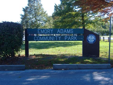 Emory Adams Park Visit Findlay