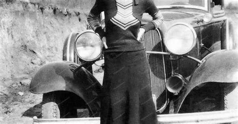 Bonnie Parker Ford 1932 Vintage 8x10 Reprint Of Old Photo An On And