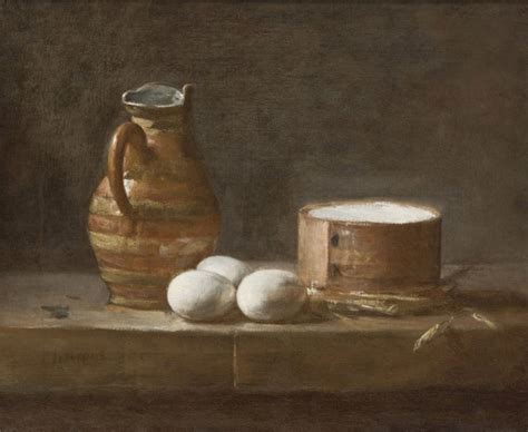 Still Life With Jug Eggs And Cheese 1731 46×38 Cm By Jean Baptiste