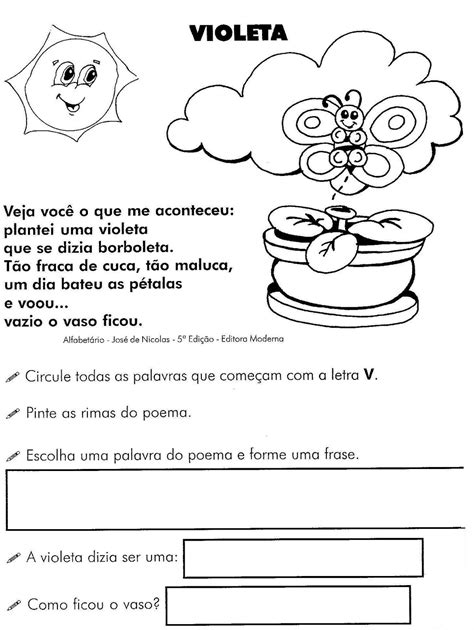 Atividades Com Pequenos Textos