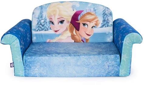 Disneys Frozen Anna And Elsa 2 In 1 Flip Open Sofa By Marshmallow