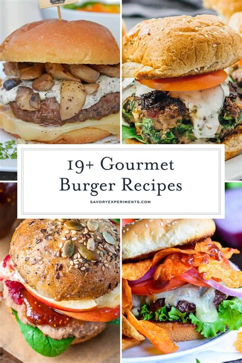 23 Best Gourmet Burger Recipes Outrageous And Jaw Dropping