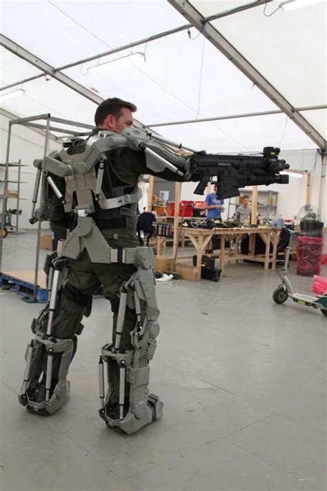 Powered Exoskeleton Futuristic Armour Armor