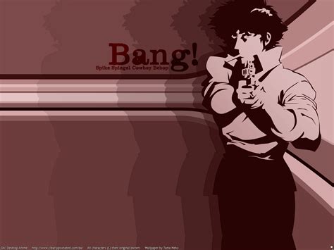 Wallpaper Ilustrasi Gambar Kartun Cowboy Bebop Spike Spiegel Fon