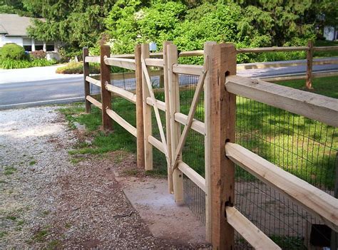 Building a split rail fence is one of the easiest fences that i've ever built. VWVortex.com - Split Rail Fence - Installation Tips?