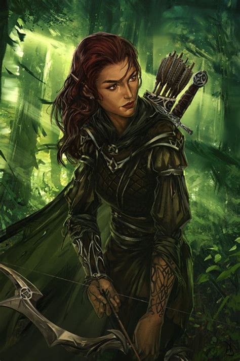 rpg female character portraits character portraits elves fantasy elf art