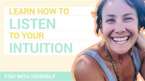 How To Listen To Your Intuition Even When Its Inconvenient Youtube
