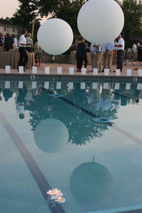 Pool balloon decor tips these floats were created for a fundraiser for the mayor of florida being held at my wonderful client's home. large balloon with weighted ends in pool | 1000 in 2020 ...