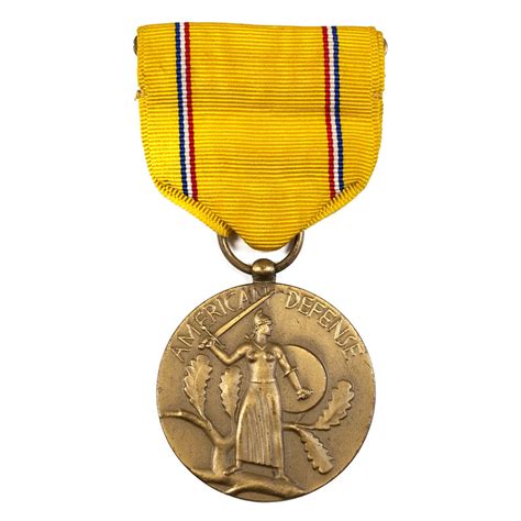 Wwii American Defense Service Medal Queencitymilitaria