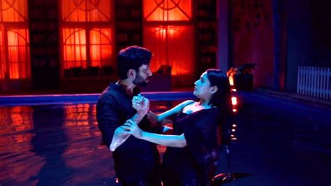 in pics ishqbaaz couple shivaay and anika heat up the screen yet again with their steamy pool