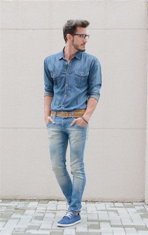 45 Awesome Jeans Jackets Ideas For Men Look Cooler Fashions Nowadays