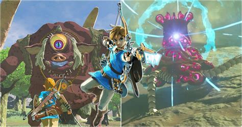 The Legend Of Zelda The Toughest Monsters In Breath Of The Wild Ranked