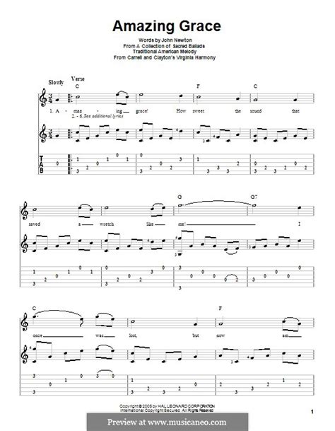 Contains printable sheet music plus an interactive, downloadable digital sheet music file. Amazing Grace (Printable Scores) by folklore - sheet music ...