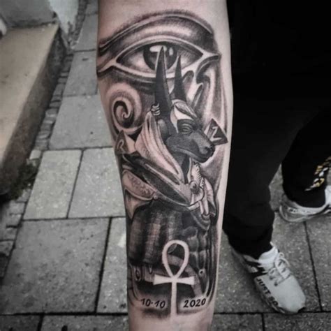 55 Anubis Tattoos Immerse Yourself In A World Of Mysticism InkMatch