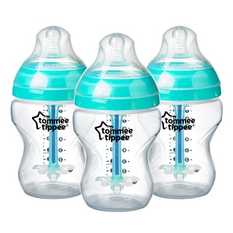 Tommee Tippee Advanced Anti Colic Baby Bottles 9 Ounce Clear 3