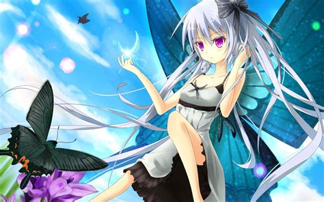 Art Girl Fairy Wings Butterfly Magic Wallpaper 1920x1200