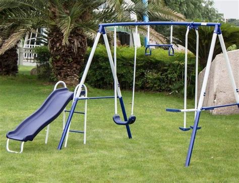 Mild Steel Frp Ms Modern Playground Swing For Amusement Park Seating