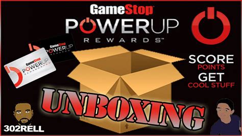 Gamestop Power Up Rewards Points Unboxing 2 Youtube