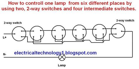 How To Control One Light Bulb From Six Different Places Wiring