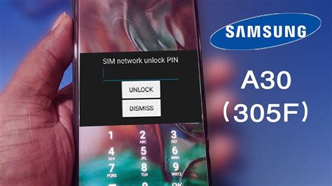 Samsung A30305f Sim Network Unlock Pin 100 Done Sim Regional Lock