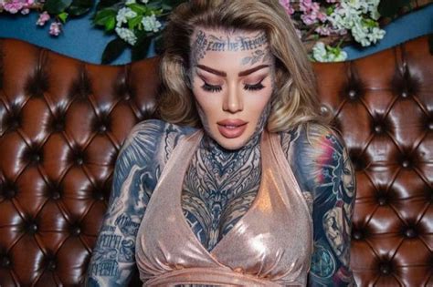 britain s most tattooed woman hits back as people say…