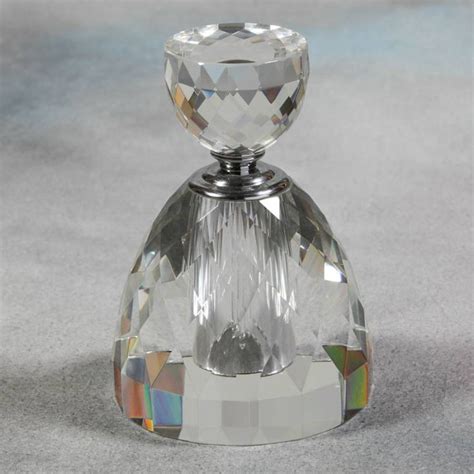 Crystal Hand Bell Perfume Bottle Glass Perfume Bottle