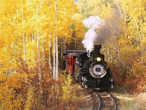 Cumbres And Toltec Railroad New Mexico White Shadow Engine Train