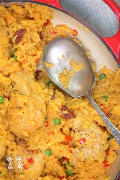 Chicken And Yellow Rice Arroz Con Pollo