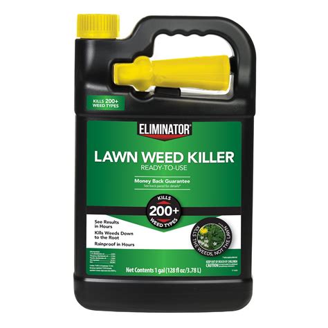 Eliminator Lawn Weed Killer Ready To Use Kills Weeds 128 Fl Oz