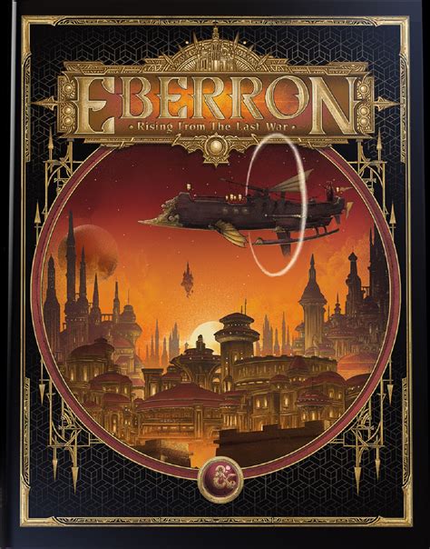 Dandd 5th Edition Eberron Rising From The Last War Alternate Cover