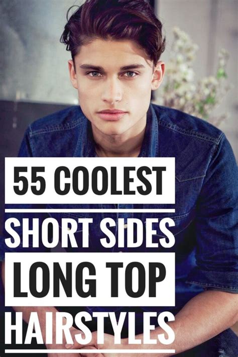 They're either very small and they have long locks because they're parents were too attached to give them their first haircut. 55 Coolest Short Sides Long Top Hairstyles for Men | Short sides long top, Top hairstyles for ...