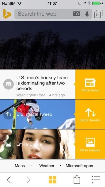 Microsoft Updates Bing Iphone App With New Features Neowin