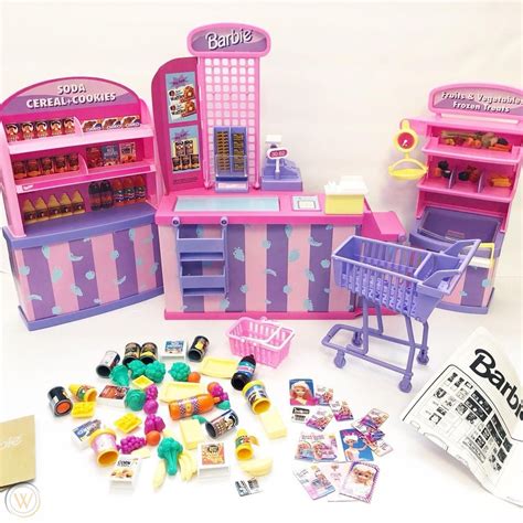 Barbie So Much To Do Supermarket 1994 Vintage Playset Grocery Store