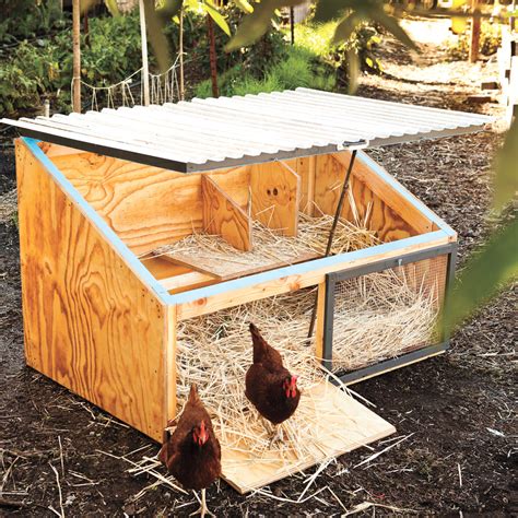 How To Build A Chicken Coop Sunset Magazine