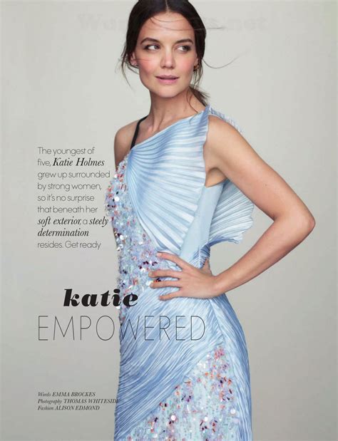 Katie Holmes In Elle Magazine South Africa September 2014 Issue